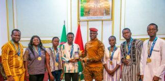 First Global Challenge 2025: les lauréats félicités par le capitaine Ibrahim Traoré