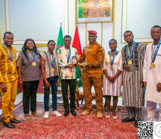 First Global Challenge 2025: les lauréats félicités par le capitaine Ibrahim Traoré