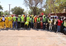 Initiative présidentielle Faso Mêbo dans les régions du Goulmou, de la Sirba et de la Tapoa: les travaux d’aménagement et d’embellissement des villes lancés, officiellement