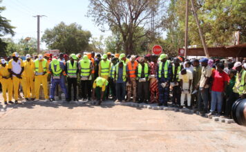 Initiative présidentielle Faso Mêbo dans les régions du Goulmou, de la Sirba et de la Tapoa: les travaux d’aménagement et d’embellissement des villes lancés, officiellement