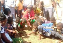 Promotion de la cantine endogène: démarrage des jardins scolaires à Pibsé