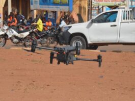 Accidents de circulation routière: la Police nationale teste son dispositif de constat par drones