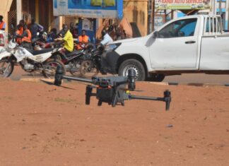 Accidents de circulation routière: la Police nationale teste son dispositif de constat par drones