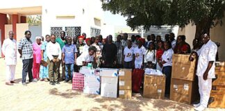 CHU de Bogodogo: les Afrodescendants offrent du matériel et des équipements médicaux
