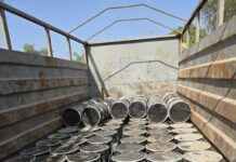 Kaya : la douane saisit 100 fûts de cyanure