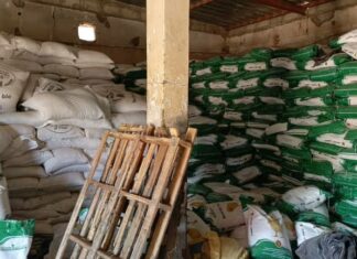 Démantèlement d’un magasin clandestin à Kalgondé: 200 sacs d’aliments périmés et 600 sacs en reconditionnement douteux decouverts