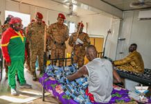 2e région militaire : le Chef d’Etat-major général des armées rend visite aux militaires blessés en opération