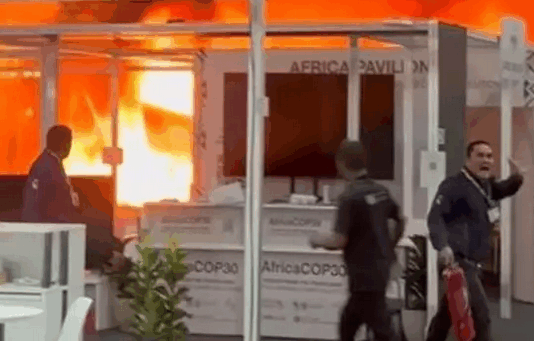COP30: un incendie sur le site de la Conférence