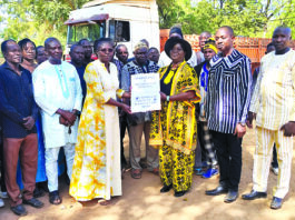 Faso Mêbo: le monde rural des Balé offre près de 30 tonnes de ciment