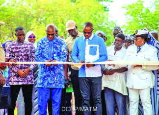 Formation professionnelle et technique: le centre régional de formation professionnelle de Bobo-Dioulasso inauguré