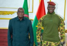 AUDIENCE DU PRÉSIDENT DU FASO:  Echanges autour de la libération réelle de l’Afrique avec l’ancien Président sud-africain Jacob ZUMA