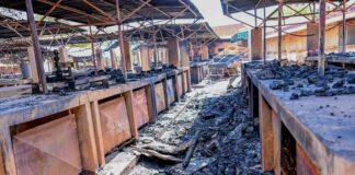 Arrondissement n°02 de Ouagadougou : 160 étals ravagés par un incendie au marché de Paspanga