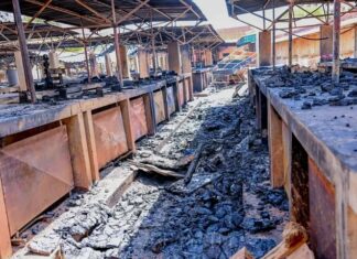 Arrondissement n°02 de Ouagadougou : 160 étals ravagés par un incendie au marché de Paspanga