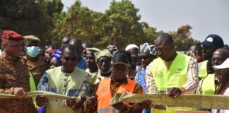 Ouvrage de franchissement à Banakélédaga : « Le Pont camarade Président capitaine Ibrahim Traoré », inauguré