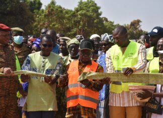 Ouvrage de franchissement à Banakélédaga : « Le Pont camarade Président capitaine Ibrahim Traoré », inauguré