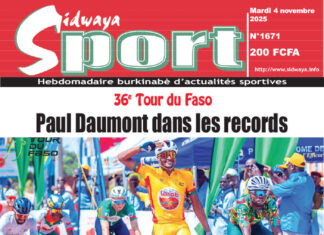 Une Sidwaya Sport du 04-11-2025
