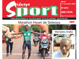 Une Sidwaya Sport du 11-11-2025