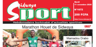Une Sidwaya Sport du 11-11-2025
