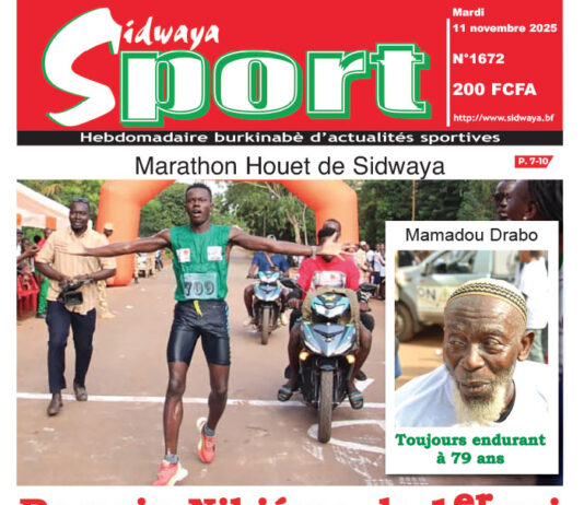 Une Sidwaya Sport du 11-11-2025