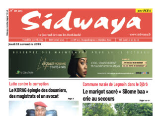 Sidwaya du 13-11-2025