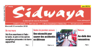 Une Sidwaya du 12-11-2025