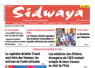 Sidwaya du 27-11-2025