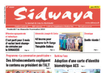 Une Sidwaya du 07 au 9-11-2025
