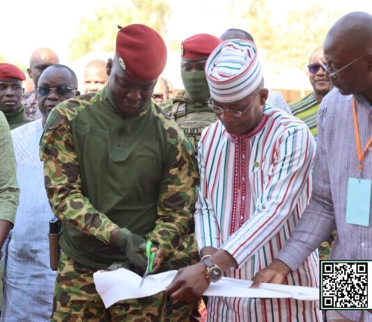 SN-BRAFASO : le Capitaine Ibrahim TRAORÉ inaugure l’usine