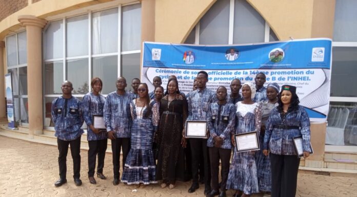 Sortie de promotions de l’INHEI: 24 spécialistes de la diplomatie au service du Burkina Faso