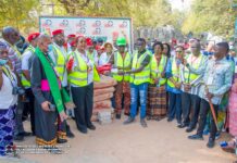 Initiative Faso Mêbo : les Afro descendants participent à la construction du Burkina avec 23 tonnes de ciment