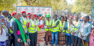 Initiative Faso Mêbo : les Afro descendants participent à la construction du Burkina avec 23 tonnes de ciment