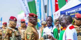 36e ÉDITION DU TOUR CYCLISTE INTERNATIONAL DU FASO : Le Président du Faso assiste à l’arrivée finale