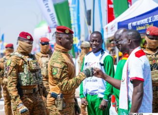 36e ÉDITION DU TOUR CYCLISTE INTERNATIONAL DU FASO : Le Président du Faso assiste à l’arrivée finale