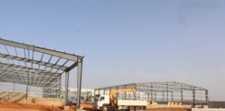 Usine de tomates de Tenkodogo: le chantier exécuté à 55%