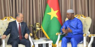 Coopération parlementaire: le diplomate chinois, Deyong Zhao, pour le renforcement de l’axe Ouaga-Pékin