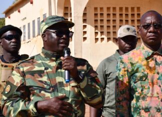 Région de Nando: une délégation gouvernementale encourage les forces combattantes