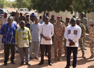 Région du Nakambé: le gouvernement encourage les Forces combattantes