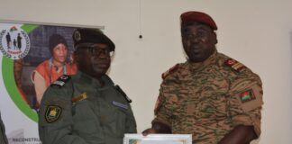 30e anniversaire de la police municipale : 40 sacs de riz pour les veuves, orphelins et victimes de guerre