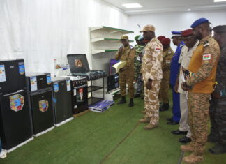 Economat des Forces de défense et des Forces de sécurité: le premier point de vente du Kadiogo opérationnel