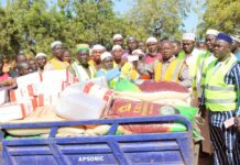 Kaya/Faso Mébo: Les forces de sécurité des Koulsé offrent 34,5 tonnes de ciment et 45 tonnes de granite