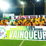 Finale Ve édition Coupe des ambassades : Antoine Koffi porte la Côte d’Ivoire au sommet