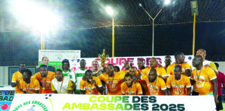 Finale Ve édition Coupe des ambassades : Antoine Koffi porte la Côte d’Ivoire au sommet
