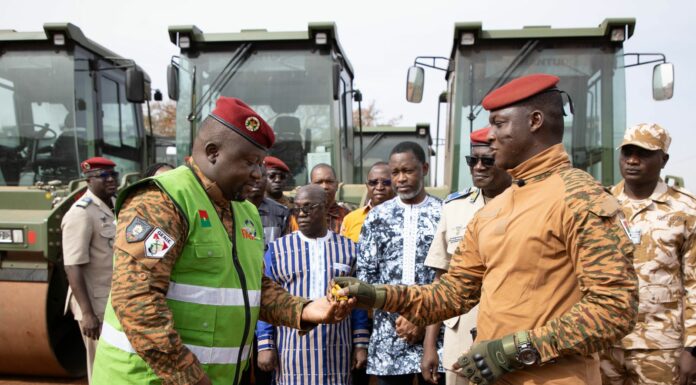 Initiative présidentielle Faso Mêbo: plus de 200 engins pour accélérer le bitumage des routes