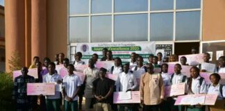 Ecole polytechnique de Ouagadougou: les meilleurs élèves honorés