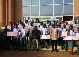 Ecole polytechnique de Ouagadougou: les meilleurs élèves honorés