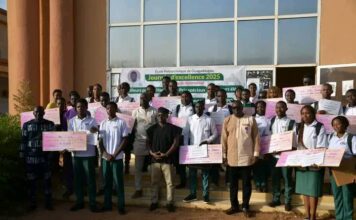 Ecole polytechnique de Ouagadougou: les meilleurs élèves honorés