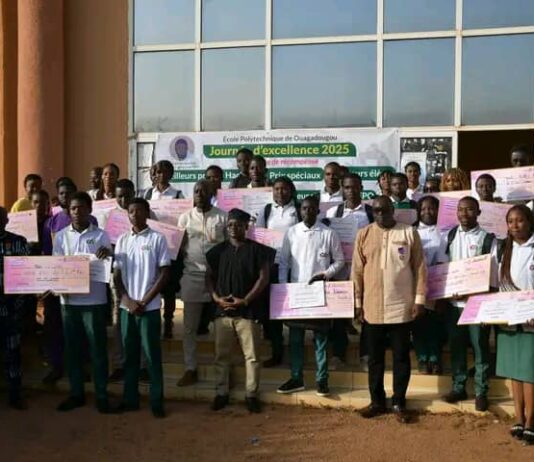 Ecole polytechnique de Ouagadougou: les meilleurs élèves honorés