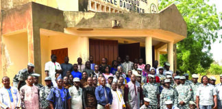 Tribunal de grande instance de Dédougou : le ministre Edasso Rodrigue Bayala galvanise les agents