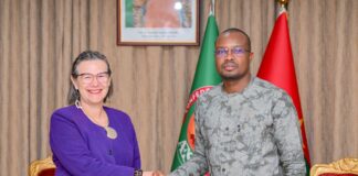 Burkina-Brésil : l’ambassadeur Ellen Barros en fin de mission