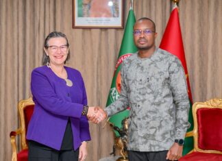 Burkina-Brésil : l’ambassadeur Ellen Barros en fin de mission
